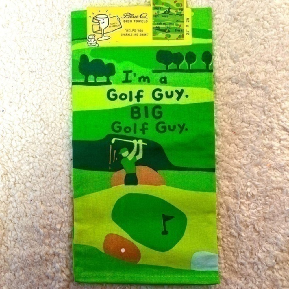 Blue Q "I'M A GOLF GUY" Towel